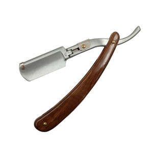 Manual Folding Hair Shaving <b>Razors</b> Cut Throat <b>Razors</b> 5.5" High Grade Barber Shaving <b>Razor</b> Fancy Handle - Product Image 1