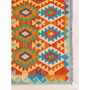 พรมกิลิม ไมมาณา อัฟกานิสถาน ขนาด 180 x 117 ซม. พรมปูพื้นและชุดพรม - Product Image 3