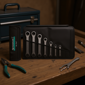 ชุดประแจวงแหวนแบบม้วนเก็บได้ Stahlwille อุปกรณ์เสริมที่สะดวกสบายสำหรับการใช้งานประแจ - Product Image 3