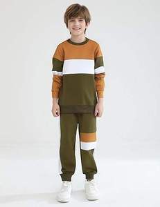 Nuevo Conjunto Deportivo Informal de Invierno para Niños, Transpirable y Ligero, de Poliéster y Algodón - Product Image 6