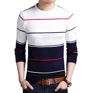Camiseta 100% de algodón de manga larga con logotipo personalizado para hombre, diseño personalizado, fabricación de fábrica transpirable ecológica de alta calidad - Product Image 4