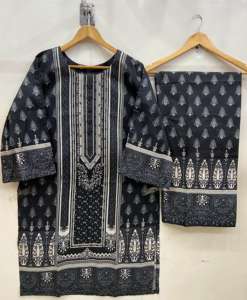 Salwar Kameez confeccionado pakistaní 2025 para damas, trajes bordados de césped/algodón para damas, suministro ODM de talla grande - Product Image 6