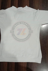 T-shirts à manches longues pour hommes personnalisés, couleur unie, 100% coton/mélange polyester, impression sérigraphique, séchage rapide, style streetwear - Product Image 5