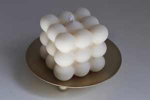 ถาดโลหะอลูมิเนียมรองเทียน2025ออกแบบล่าสุด - Product Image 4