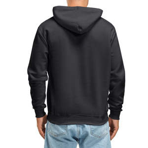 Sweat à capuche noir vente entière hommes pull à capuche décontracté sweats à capuche à manches longues classique - Product Image 2