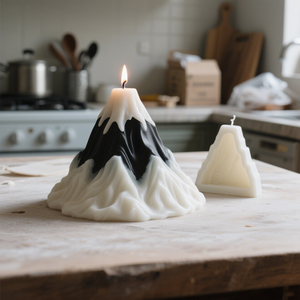 Postre en forma de volcán con <span class=keywords><strong>molde</strong></span> de vela que brota DIY 3D vela <span class=keywords><strong>molde</strong></span> de fundición de silicona vela hecha a mano jabón hacer <span class=keywords><strong>molde</strong></span> de cera - Product Image 5