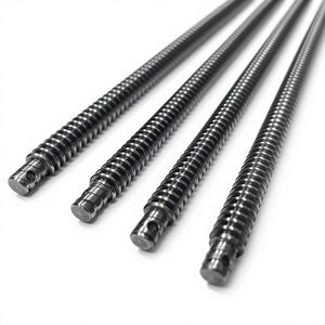 स्टेनलेस स्टील ट्रैपेज़ोइडल लीड स्क्रू 900 मिमी cnc मशीनी गियर कोर घटक नल के साथ कोर घटक - Product Image 1