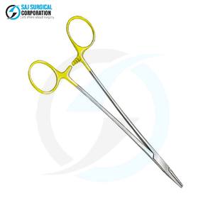 Portaagujas Manual de Acero Debakey, Instrumento Quirúrgico Profesional para una Sutura Segura en Hospitales, Clínicas y Quirófanos - Product Image 3