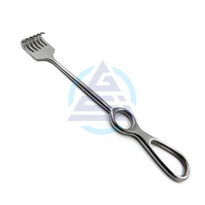 Écarteur de crochet de peau en vrac écarteur d'os Volkmann émoussé 220mm meilleure qualité écarteur d'os médical chirurgical - Product Image 1