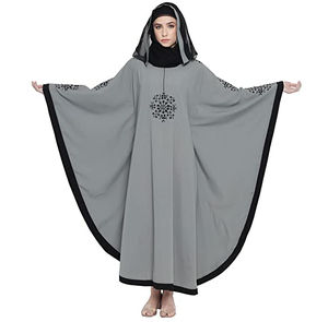 Abayas de qualité supérieure, personnalisées, confortables, légères, respirantes, extensibles dans les quatre sens, longueur cheville, design élégant pour femmes - Product Image 6