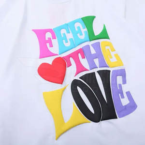 T-shirts légers les plus vendus en coton de haute qualité/fibre de bambou à manches courtes imprimé de motifs solides - Product Image 6