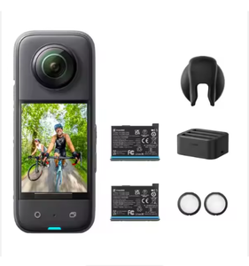 Nouvelle caméra d'action Insta 360 X3, vidéo 5.7K, étanche jusqu'à 10 m, stabilisation Flow-State - Product Image 1