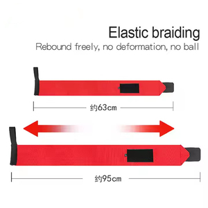 สายรัดข้อมือช่วยยกน้ำหนักสำหรับออกกำลังกายสายรัดข้อมือสำหรับออกกำลังกาย - Product Image 3