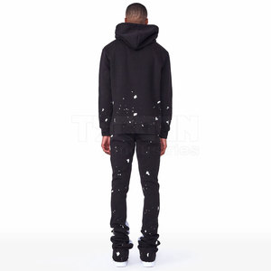 Chándal acampanado informal Ideal para uso en el gimnasio Chándal acampanado Perfecto para viajes y días relajados - Product Image 2