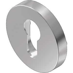 Rosace ronde en acier inoxydable Rondo pour la protection incendie – Accessoire premium pour ensembles de cheminées - Product Image 1