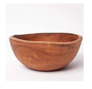Bol en bois d'acacia de qualité supérieure Bol en bois fait à la main personnalisable et durable de l'Inde à vendre. - Product Image 6