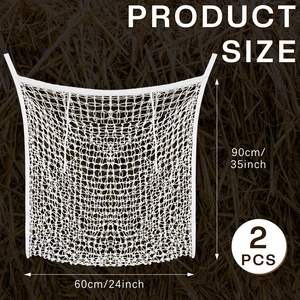 Heno de Alta Calidad Ajustable de Nailon Negro para Alimentación de Caballos, el Mejor Suministro a Granel para Ganado Lechero y Caballos - Product Image 2