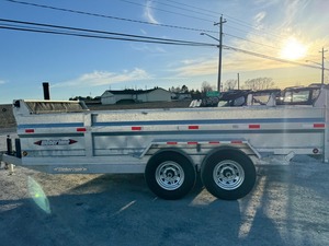 Wholesale 5 Ton 8 Ton <b>Small</b> 10 <b>Wheel</b> Farm Dump Trailer Farm Tipping Tractor Trailer/agricultural Mini Tractor Trailer - Product Image 4