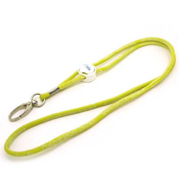 कस्टम कार लोगो मुद्रित कॉर्ड रस्सी दौर lanyards