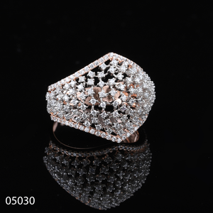 D'VINS JEWELS แหวนหมั้นลายดอกไม้ 2.20 กะรัต เพชรเพาะเลี้ยงในห้องปฏิบัติการ 14K 18K โรสโกลด์ ของขวัญวันครบรอบแต่งงานสำหรับผู้หญิง - Product Image 2
