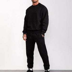 Pull à capuche unisexe en coton polyester à col rond avec motif de logo personnalisable en couleur unie, pull de rue pour homme - Product Image 1