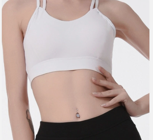 สปอร์ตบราสายรัดด้านหลังสำหรับเล่นโยคะบราออกกำลังกายไร้รอยต่อพิมพ์ลายได้ตามต้องการ - Product Image 2