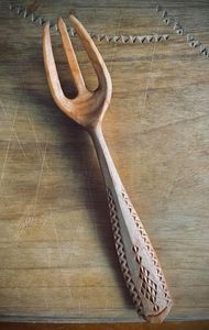 ASISTENCIA CUCHARA DE MADERA TALLA Logotipo personalizado Utensilio de cocina de madera natural Cuchara sólida de madera de acacia para cocinar - Product Image 3