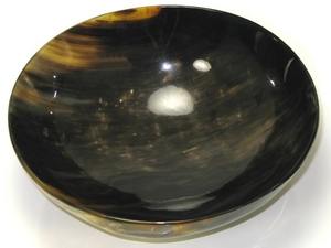 Bol en corne de buffle fait à la main de conception standard pour ustensiles de cuisine bol en corne avec bol en corne naturelle pour la cuisine par l'artisanat en croissant - Product Image 4