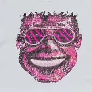 เสื้อยืดผู้ชายลายกราฟิกแบบครอปเสื้อยืดผ้าฝ้ายวินเทจผ้าคอตตอนมีรอยขาด - Product Image 6