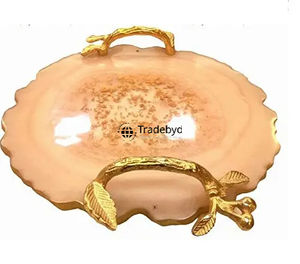 Soporte de pastel de resina decorativa con diseño de arte único para cocina casera y exhibición de panadería Tradebyd - Product Image 1