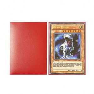 Étuis à cartes en plastique mat personnalisés pour FX TCG/CCG/Premium/YUGIOH, fermeture à glissière, épaisseur 0,2 mm, couleur unie, étui pour cartes de jeu - Product Image 1