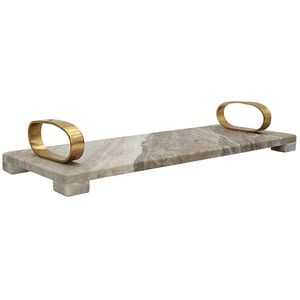 Bandeja de Mármol Multiusos Más Vendida para Tocador de Baño que Ofrece Almacenamiento Elegante para los Artículos Esenciales de Cuidado Diario - Product Image 5