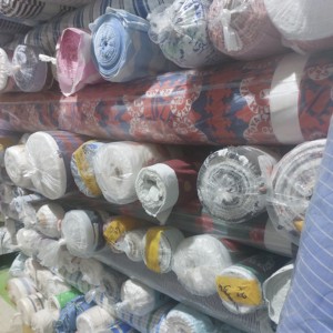 FABRIQUÉ EN Corée COTON TISSU IMPRIMÉ EN STOCK IMPRIMÉ DE HAUTE QUALITÉ VÊTEMENTS ROBE FEMME VÊTEMENTS DE FÊTE IMPRIMÉ GÉOMÉTRIQUE - Product Image 4