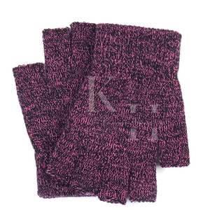 Unisex Striped Knitted Half-Finger <b>Gloves</b> Stretchy Cotton Fingerless Work <b>Gloves</b> Casual Breathable Winter <b>Typing</b> <b>Gloves</b> - Product Image 4