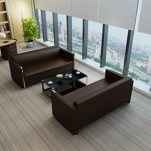 Sofá Individual Moderno Minimalista de Cuero PU, Personalizable, para Oficina, Recepción, Salón, Sillón para Vestíbulo de Hotel, Sala de Espera Comercial - Product Image 6