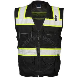 Gilet de sécurité réfléchissant haute visibilité jaune classe 2 gilet de sécurité vert fluorescent-grand - Product Image 1