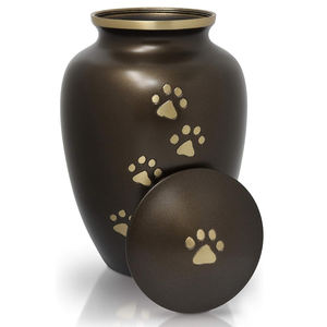 Best Selling Indian Handmade Metal <b>Urns</b> High Quality Adult Cremation Funeral Keepsake <b>Urns</b> for Humans <b>Pets</b> Wholesale Quality - Product Image 4