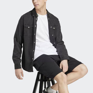 Hombre Vintage ácido lavado estampado PANA transpirable ecológico verano Casual diario Streetwear cordón cintura bolsillo liso teñido - Product Image 4