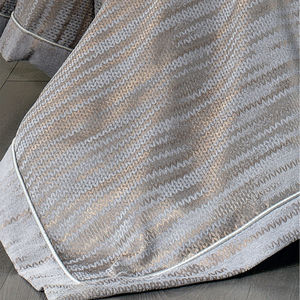 Ensemble de couvre-lit Guzide ALINA 4 pièces, 100% chenille rayée, moderne, lavable, taille King, pour usage domestique, fabriqué en Turquie - Product Image 6