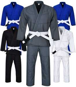 Uniformes de Artes Marciales Personalizados de la Mejor Calidad para Hombre, Servicio OEM, Traje de Jiu-Jitsu BJJ, Conjuntos de Karate, 300gsm Frontal - Product Image 2