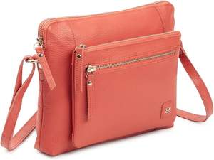 Elegante Bolso Cruzado de Cuero, Bolso de Hombro con Acabado Elegante, Correa Ajustable, Cierre Seguro y Encanto Moderno - Product Image 2