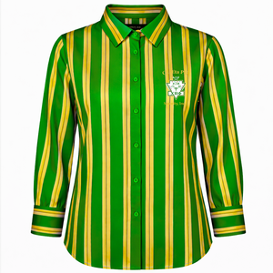 Camisa Formal de la Hermandad Chi Eta Phi, Camisa de Uso Diario, Camisa Tejida para Mujer, Camisa con Cuello, Camisa de Vestir con Botones Delanteros - Product Image 1