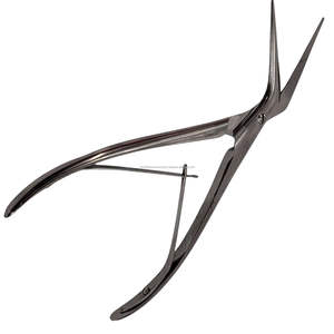 Tijeras Nasales Jackson con Hojas Anguladas, Juego de Instrumentos Quirúrgicos ORL Manuales, Herramienta de Cirugía de Rinología de Acero Inoxidable, CE Hospital - Product Image 3