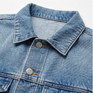 Chaqueta de Mezclilla para Mujer, Corte Ajustado, Calidad Premium, Hecha de Algodón, en Oferta, Moda Casual, Ropa de Calle, Abrigo, Color Personalizado - Product Image 4