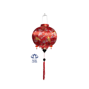 Lanterne en soie décorative traditionnelle du Vietnam pour l'exportation - Product Image 1