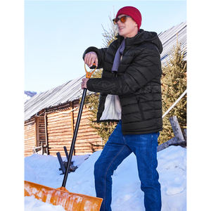 โรงงานผลิตเสื้อแจ็คเก็ตพัฟเฟอร์แขนยาวผู้ชายแบบใหม่ คอตั้ง โลโก้ด้านหน้า รับผลิตตามสั่ง ขายส่ง - Product Image 3