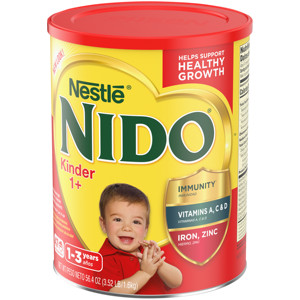 Nestlé Nido Lait en poudre original, spécialement formulé, enrichi en vitamines et minéraux, emballage en conserve 2.5KG - Product Image 4