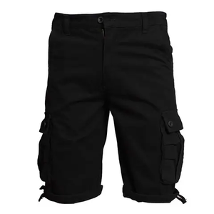 Pantalones cortos transpirables Cargo para hombre, pantalones cortos informales de algodón para hombre, pantalones cortos Cargo con bolsillo para trabajo - Product Image 6