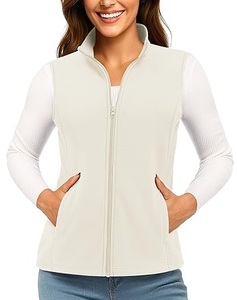 Sleeveless Coated <b>Canvas</b> Vest <b>Jacket</b> Custom Color Logo Winter High Quality Quilted Unisex - Product Image 1