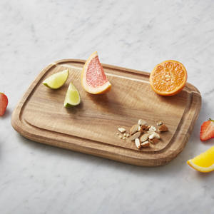 Premium quality thick cutting board wooden chopping block butcher board solid <b>wood</b> cutboard for food <b>slicing</b> - Product Image 3